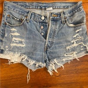 Levi’s denim shorts